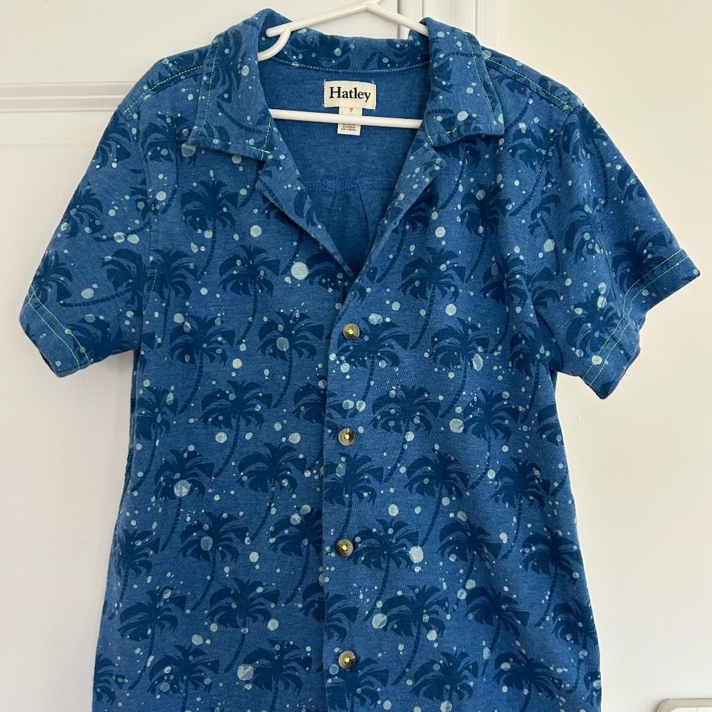 Hatley - Boys size 7 - button up shirt